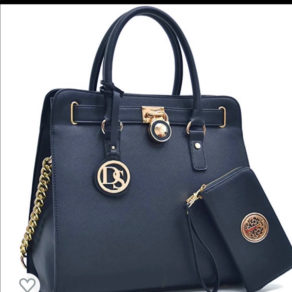 D&S Hand bag with matching wallet